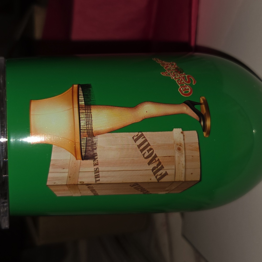 A Christmas Story Leg Lamp  Tumbler  NEW IN BOX